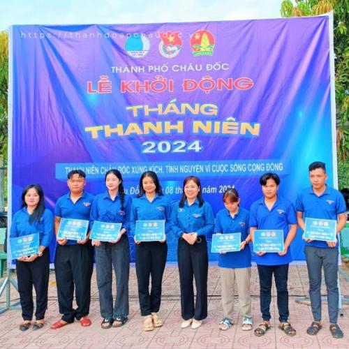 Thành Đoàn Châu Đốc Khởi Động Tháng Thanh Niên Năm 2024